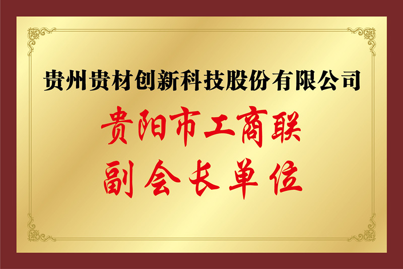 贵阳市工商联副会长单位